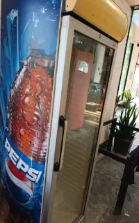 یخچال تک در ایستاده