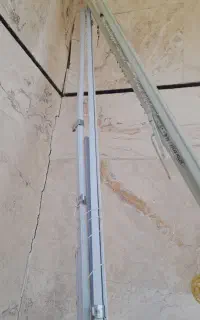 تعدادی چوب پرده اتومات، ساده و پانچ