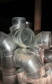 لوله بخاری گلخانه قطر 40 سانت
