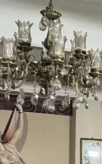 لوستر برنز سنگین وزن دوازده شاخه