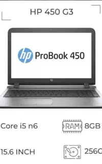 اچ پی بدنه فلزی i5 رم 8 هارد پر سرعت ssd 256