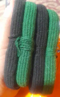 ودو آماده دوشلوار کرم مشکی