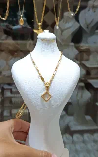 پلاک زنجیر طلا