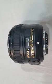 لنز نیکون Nikon AF-S NIKKOR 50mm f/1.8G Lens