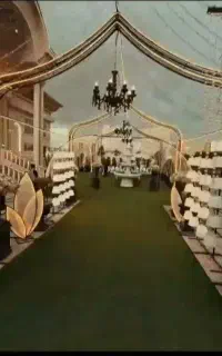 باغ تالار قصر مجلل شاهین