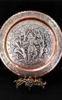 دیوارکوب مسی ۴۰ سانت