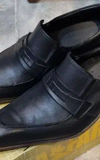 کفش تبریز دست‌دوز تمام چرم طبیعی، زیره چرم گاومیش
