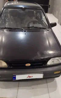 پراید مشکی دوگانه مدل۱۳۸۵