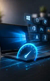 نصب ویندوز و نرم افزار در محل