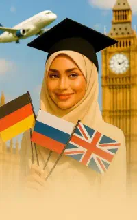 ۶ زبان دنیا رو فقط در آواپرواز یاد بگیرید