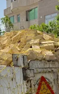 حمل مصالح ساختمانی آجر