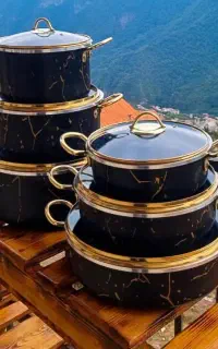 فروش سرویس قابلمه جنس ضخیم ارسال ازدرب کارخانه