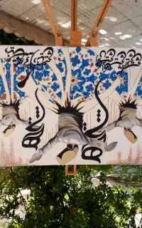 تابلو نقاشی چهره