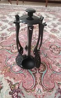 کفگیرملاقه با استند