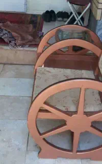 میز تلفن مدل چرخی