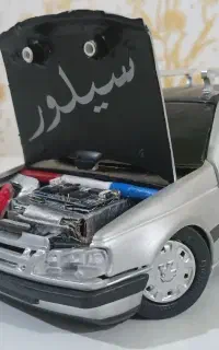اسباب بازی. ماکت پژو مای توی رنگ نقره ای