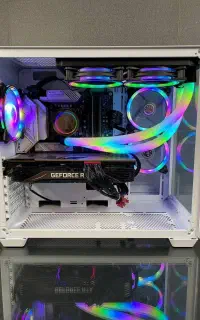 کیس گیمینگ I5 14400F و rtx3070ti xtrio