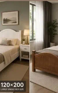 تخت یک و نیم نفره ۱۲۰