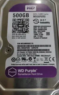 فروش هارد HDDوسترن بنفش وابی اسوتک