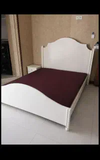 تخت نو دو نفره همراه با تشک خوشخواب
