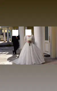 لباس عروس مزون دوز شاین