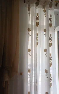 پرده در بالکن