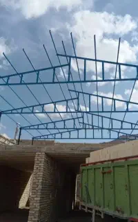 ساخت نصب  سوله وقوطی خرپا/ انواع سقف شیروانی