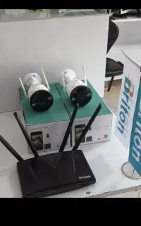 پکیج امنیت هوشمند ۲دوربینه + مودم 4G