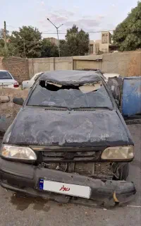 پراید تصادفی