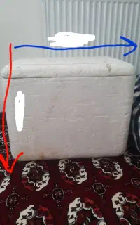 یخدان قدیمی ۵۸ در ۴۴ سانت