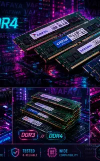 رم اورجینال 8 گیگ DDR4 DDR3