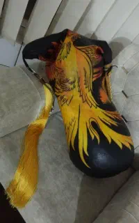پوست نی انبان طرح ققنوس
