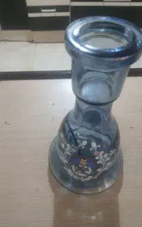قلیان شیشه ای عکسدار