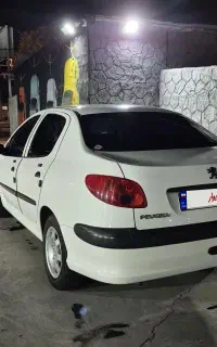 206 SD مدل 96 بدون رنگ،شاسی و سینی و کف صندوق پلمپ
