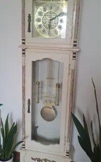 ساعت ایستاده سالم سالم باچوب راش