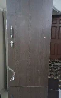 دو عدد کمد یخچالی چوبی