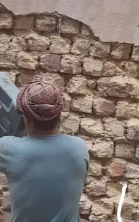 تخریب ساختمان با گروه با تجربه‌مقنی‌افغانستانی