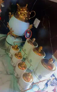 سماور و پاسماوری جای ادویه و حبوبات