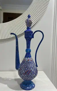 گلاب پاش مسی میناکاری دکوری تزیینی