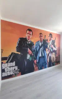 نصب کاغذ دیواری و کفپوش به صورت تخصصی با دستگاه