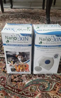 ماسک تنفسی نانویی n95 نانوکسین
