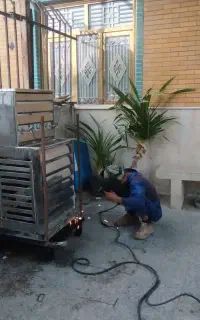 جوشکاری برش کاری سیار .رنگ کاری مونتاژ
