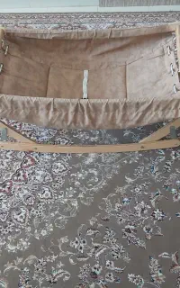 گهواره چوبی سالم