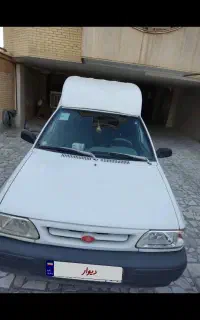 پراید وانت سفید مسقف مدل99