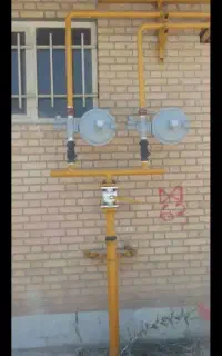 لوله کشی گاز .اهنگر ساخت در وپنجره حفاظ در اندیشه