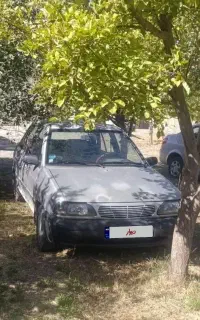 پراید 89نقره ای