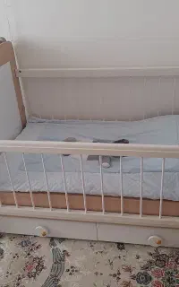 تخت کودک همراه تشک