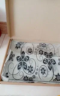 دو عدد سینی پیرکس گلدار
