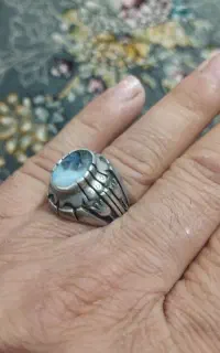 انگشتر نقره مردانه