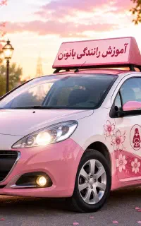 اموزش رانندگی برای بانوان